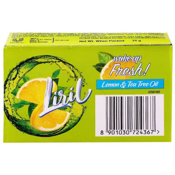 Liril Lime & Tea Tree Oil Soap- 100g - RIDDHI SIDDHI KIRANA