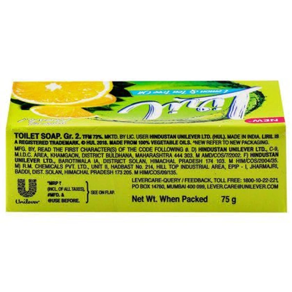 Liril Lime & Tea Tree Oil Soap- 100g - RIDDHI SIDDHI KIRANA