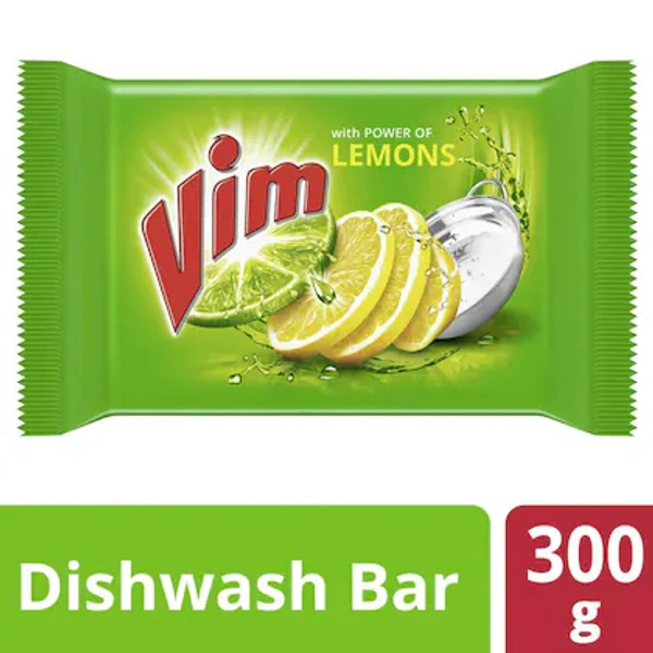 Vim Bar Lemon & Dishwasher- 300g - RIDDHI SIDDHI KIRANA