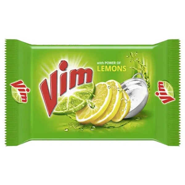 Vim Bar Lemon & Dishwasher- 90g ( Pack Of 4 )  - RIDDHI SIDDHI KIRANA