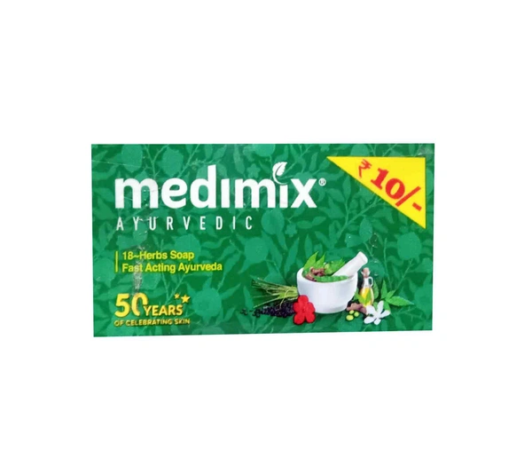 Medimix Ayurvedic Soap- 50g - RIDDHI SIDDHI KIRANA