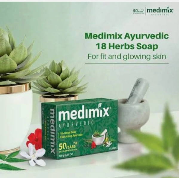 Medimix Ayurvedic Soap- 50g - RIDDHI SIDDHI KIRANA