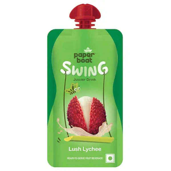Paper Boat Swing Lush Litchi Juice- 100ml - RIDDHI SIDDHI KIRANA