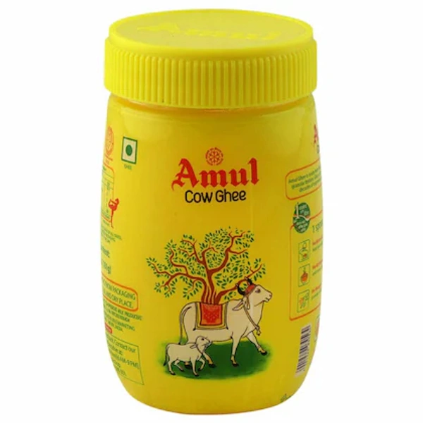 Amul Cow Ghee- 200 ml (Jar) - RIDDHI SIDDHI KIRANA