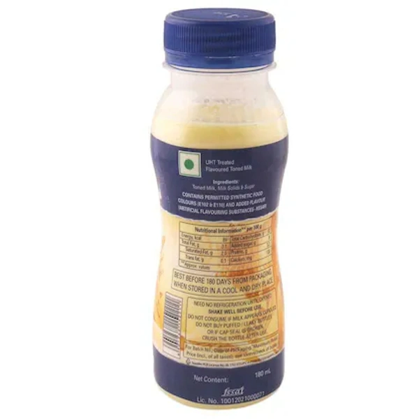 Amul Kool Kesar Flavoured Milk- 180ml (Bottle) - RIDDHI SIDDHI KIRANA