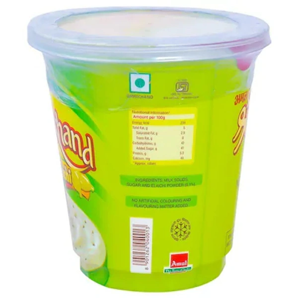 Amul Elaichi Shrikhand- 500g (Container) - RIDDHI SIDDHI KIRANA