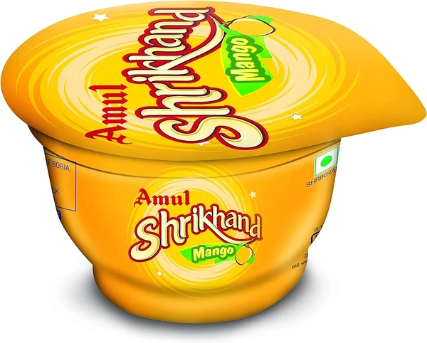 Amul Shrikhand Mango- 100g - RIDDHI SIDDHI KIRANA