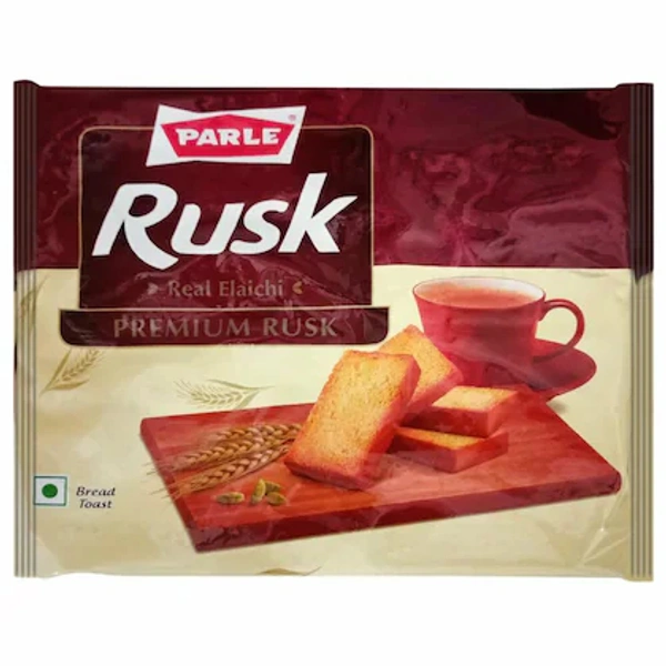 Parle Real Elaichi Premium Rusk Toast- 182g - RIDDHI SIDDHI KIRANA