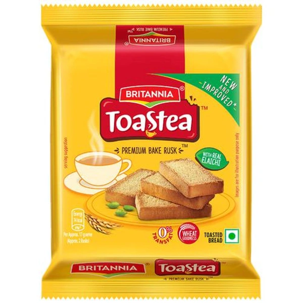 Britannia Toastea Bake Rusk- 58g - RIDDHI SIDDHI KIRANA
