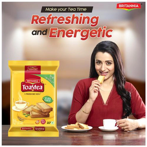 Britannia Toastea Bake Rusk- 58g - RIDDHI SIDDHI KIRANA
