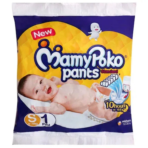 MamyPoko Standard Pants (S) 1 count (4 - 8 kg) - RIDDHI SIDDHI KIRANA