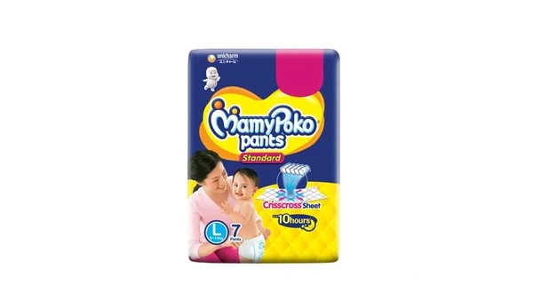 MamyPoko Standard Pants (L) 7 count (9 - 14 kg) - RIDDHI SIDDHI KIRANA