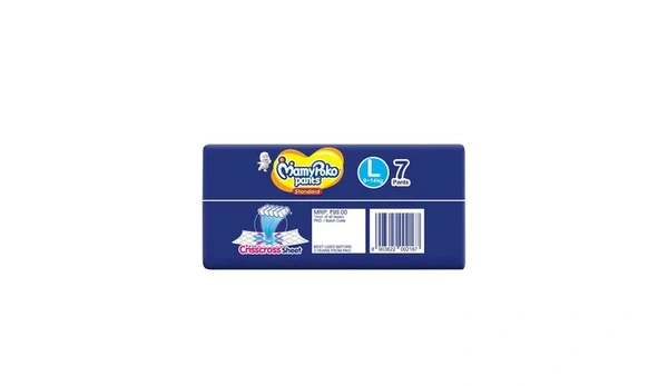 MamyPoko Standard Pants (L) 7 count (9 - 14 kg) - RIDDHI SIDDHI KIRANA