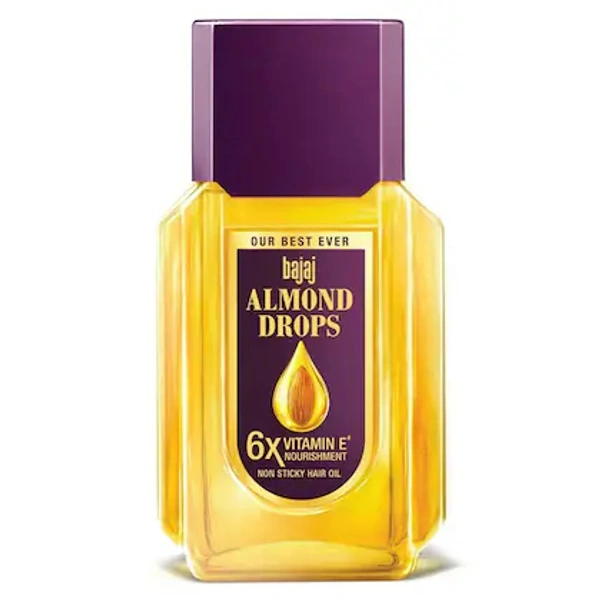 Bajaj Almond Drops Non Sticky Hair Oil- 35ml - RIDDHI SIDDHI KIRANA