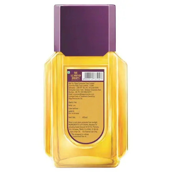 Bajaj Almond Drops Non Sticky Hair Oil- 35ml - RIDDHI SIDDHI KIRANA