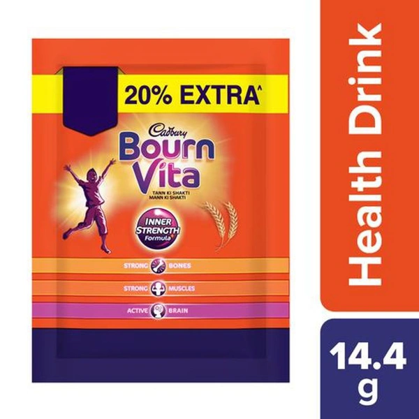 Bournvita- 14.4 g - RIDDHI SIDDHI KIRANA