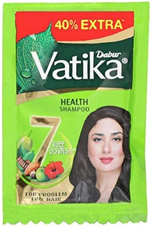 Dabur Vatika health shampoo sachets- 5ml - RIDDHI SIDDHI KIRANA