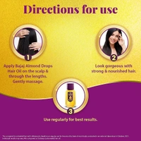 Bajaj Almond Drops Non Sticky Hair Oil- 50ml - RIDDHI SIDDHI KIRANA