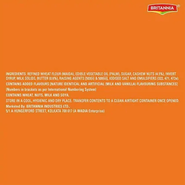 Britannia  Good Day Cashew Biscuit- 120g - RIDDHI SIDDHI KIRANA