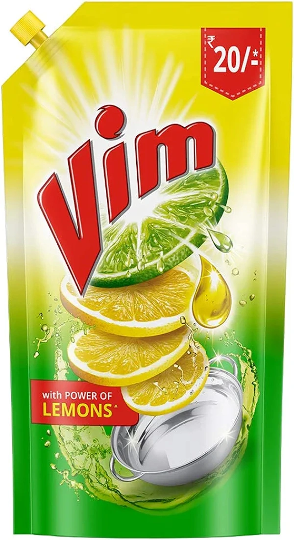 Vim Liquid Gel Lemon- 115ml - RIDDHI SIDDHI KIRANA