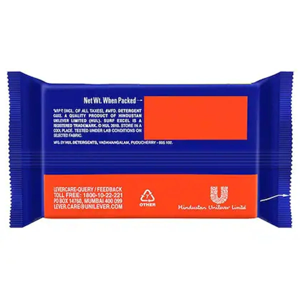 Surf Excel Bar- 100g - RIDDHI SIDDHI KIRANA