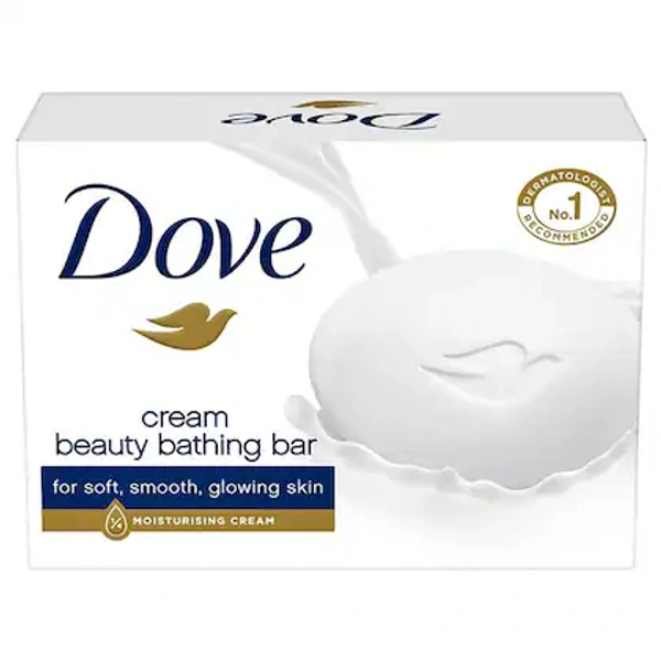 Dove Cream Beauty Bathing Bar- 100g - RIDDHI SIDDHI KIRANA