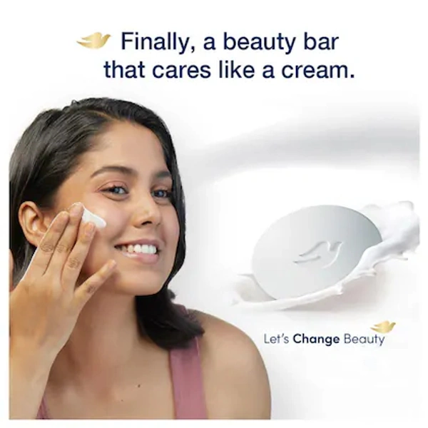 Dove Cream Beauty Bathing Bar- 100g - RIDDHI SIDDHI KIRANA