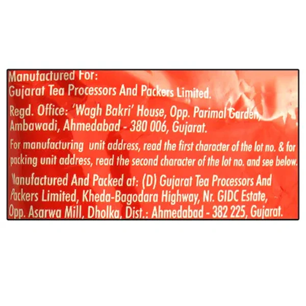 Wagh Bakri Navchetan Strong leaf Tea- 250g - RIDDHI SIDDHI KIRANA