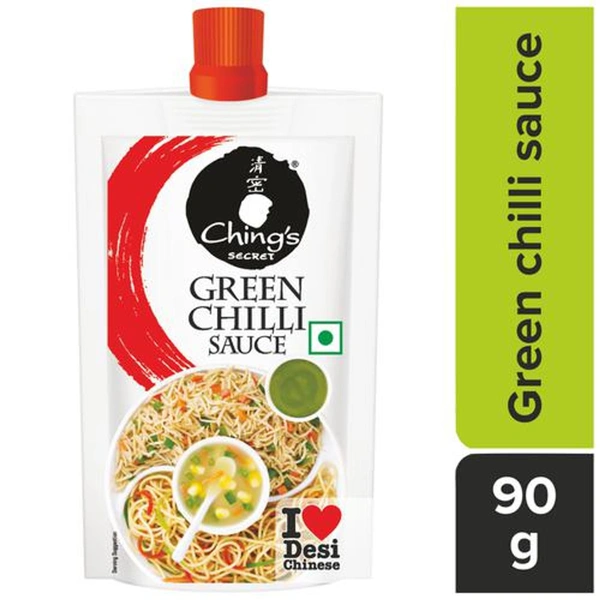 Ching's Secret Green Chilli Sauce- 90g - RIDDHI SIDDHI KIRANA