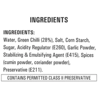 Ching's Secret Green Chilli Sauce- 90g - RIDDHI SIDDHI KIRANA