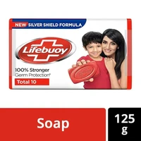 Lifebuoy Soap with Silver Shield Formula- 125g - RIDDHI SIDDHI KIRANA