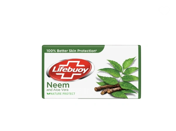 Lifebuoy Soap Neem and Aloe Vera- 41g - RIDDHI SIDDHI KIRANA