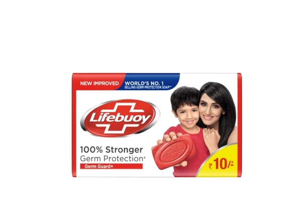 Lifebuoy Soap 100% Stronger Germ Protection- 41g - RIDDHI SIDDHI KIRANA