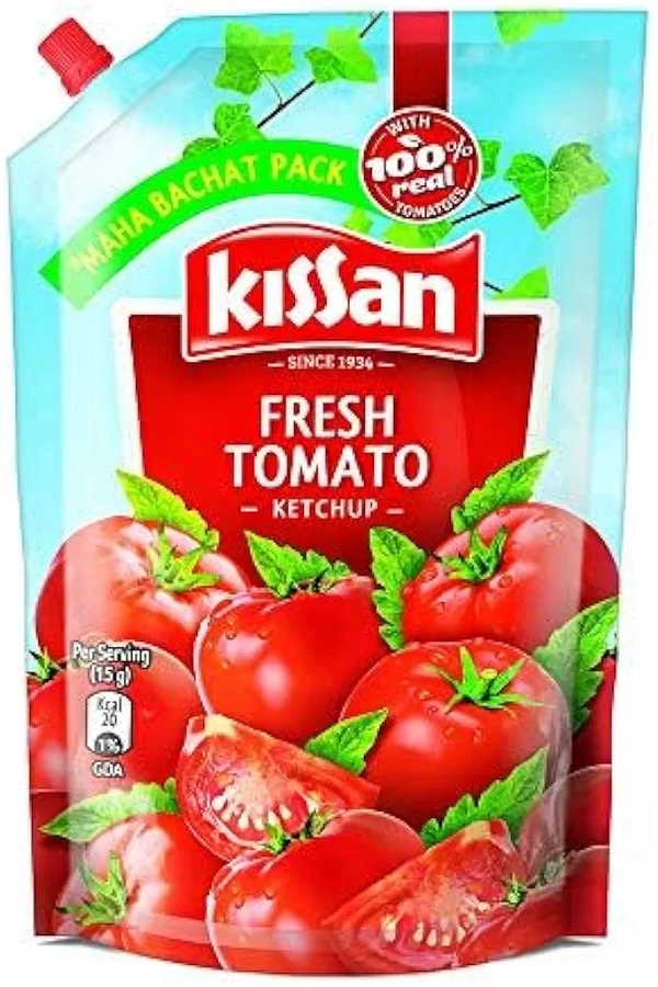 Kissan Ketchup Fresh Tomato- 425g - RIDDHI SIDDHI KIRANA