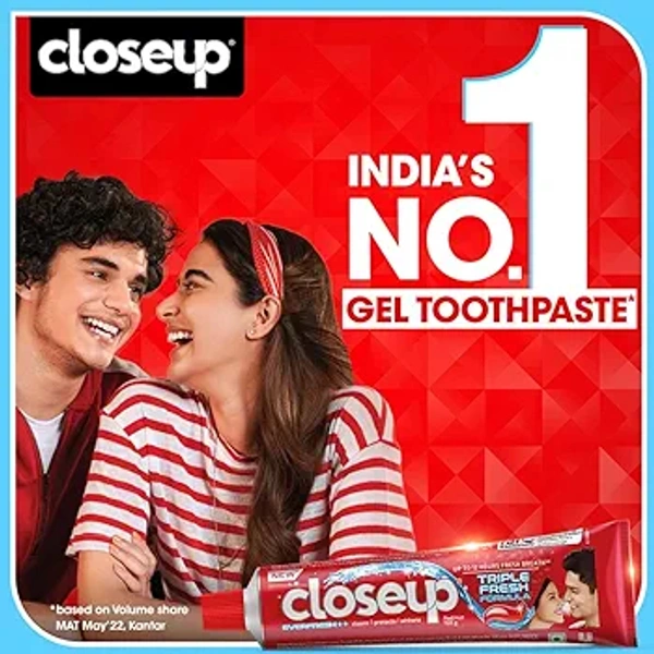 Close Up Toothpaste Ever Fresh Red Hot Gel- 40g - RIDDHI SIDDHI KIRANA
