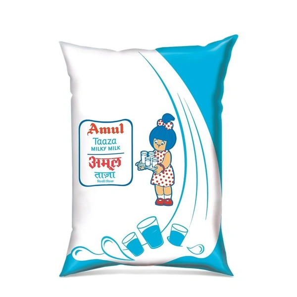 Amul Milk Taaza- 200ml ( Pack) - RIDDHI SIDDHI KIRANA