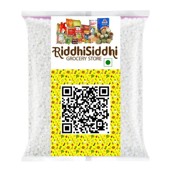 Own Brand  Sabudana White- 500g - RIDDHI SIDDHI KIRANA