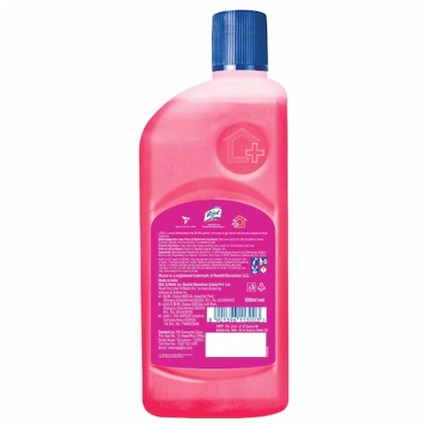 Lizol Floral Disinfectant Surface Cleaner- 500ml - RIDDHI SIDDHI KIRANA