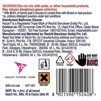 Harpic Lemon Disinfectant Bathroom Cleaner- 200ml - RIDDHI SIDDHI KIRANA
