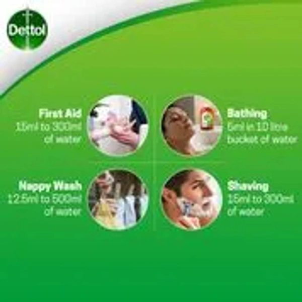 Dettol Liquid Antiseptic- 125ml - RIDDHI SIDDHI KIRANA