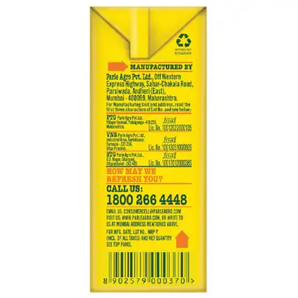 Parle Agro Frooti- 125ml - RIDDHI SIDDHI KIRANA
