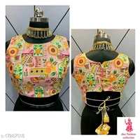 Modern Women BlousesFabric: Art SilkFabric: Art SilkSizes: 40 (Bust Size: 40 in, Length Size: 14 in) 38 Alterable (Bust Size: 38 in, Length Size: 14 in) Country of Origin: India - on screen available, free 