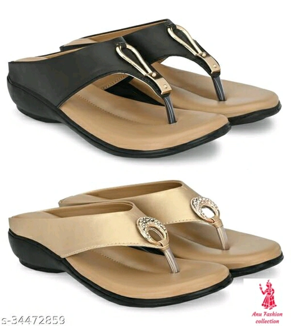 FR Fashion Heels Sandals ComboMaterial: Syntethic LeatherSole Material: TprPattern: EmbellishedMultipack: 2Sizes: IND-4Country of Origin: India