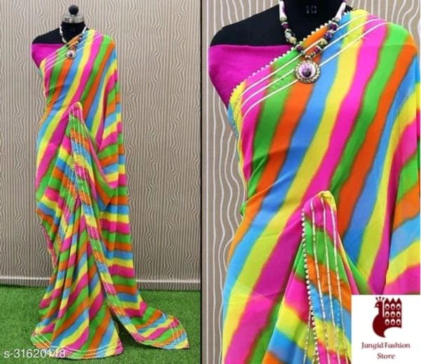Banita Sensational Sarees - 1, FREE SIZE, Italian Silk, MIX COLOR, Printed, INDIA