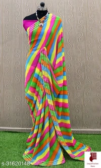 Banita Sensational Sarees - 1, FREE SIZE, Italian Silk, MIX COLOR, Printed, INDIA