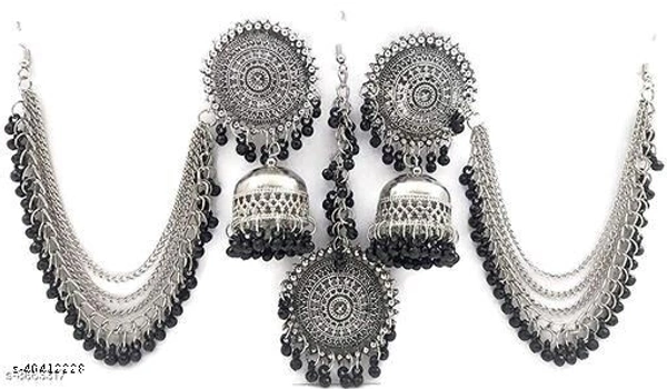 Trendy Chunky Earring Set