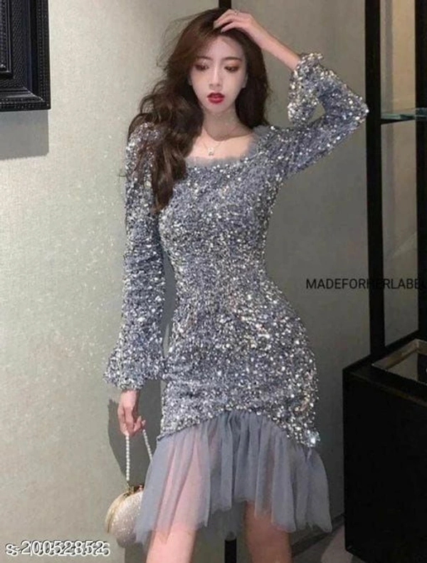 Glittery Party wear Dress - XS