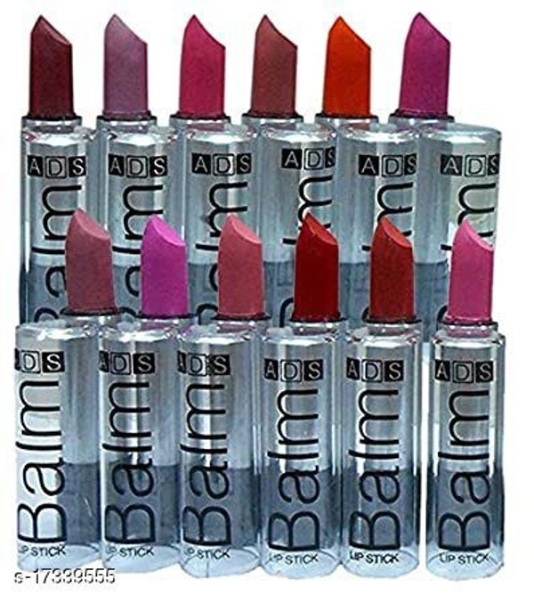 ADS Nourishing Coloured Lip balms ( Pack Of 12) 