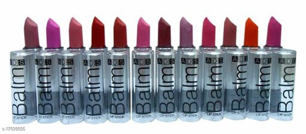 ADS Nourishing Coloured Lip balms ( Pack Of 12) 