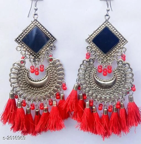 Big Tassels Earrings 